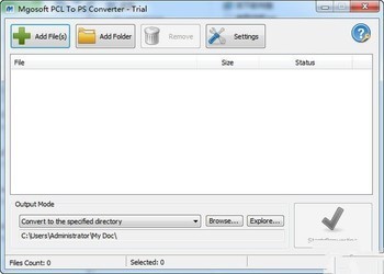 MgosoftPCLToPSConverter(PCL转PS工具)