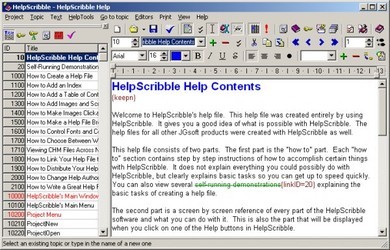 HelpScribble(帮助文档制作软件)