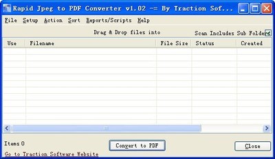JPEG到PDF转换软件
