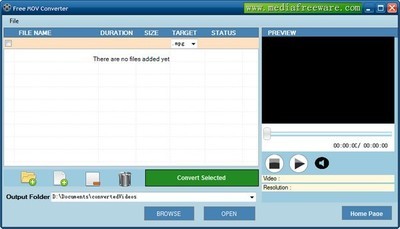 视频转换器(FreeMOVConverter)