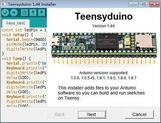 Teensyduino(烧录软件)