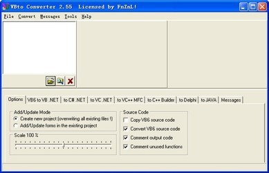 VB源码转换工具(VBtoConverter)