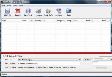 BluefoxMP3OGGconverter