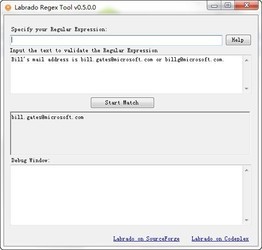 LabradoRegexTool(测试正则表达式)