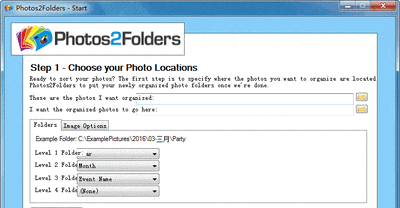 Photos2Folders 0.4
