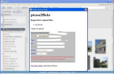 Picasa2Flickr 0.0.1