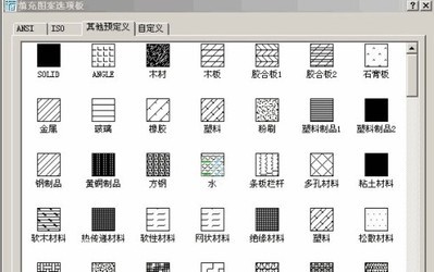 AutoCAD填充图案大全(835款)