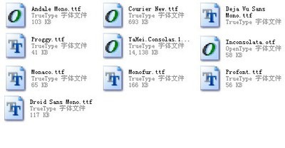 10大最适合编程的字体