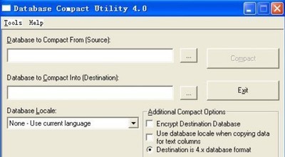 DatabaseCompactUtility