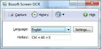BoxoftScreenOCR屏幕ocr软件