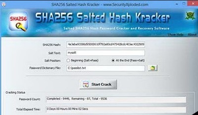 SHA256SaltedHashKracker