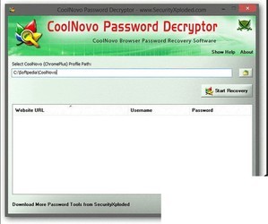  Cool Novo Password Decryptor 2.0 ʽ