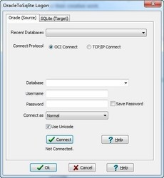 OracleToSqlite(Oracle导入到Sqlite工具)