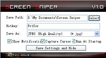 Screen Sniper截图工具 1.0