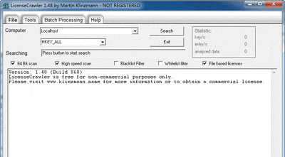 LicenseCrawler