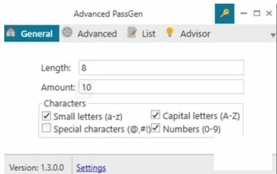AdvancedPassGen
