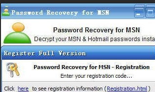 MSNMessengerPasswordRecovery