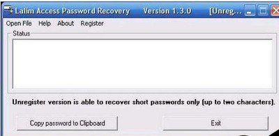  Lalim Access Password Recovery 1.3.1 ʽ