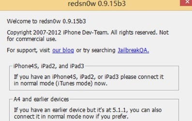  RedSn0wѩԽ 0.9.15b3