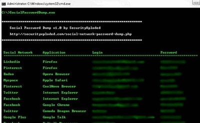SocialPasswordDump