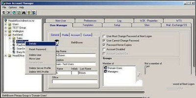 UserAccountManager