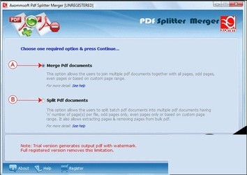 AxommsoftPDFSplitterMerger