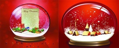 圣诞节礼物矢量素材