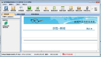 金石舆情监测ACCESS版