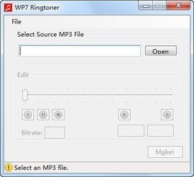 WP7铃声制作软件WP7Ringtoner