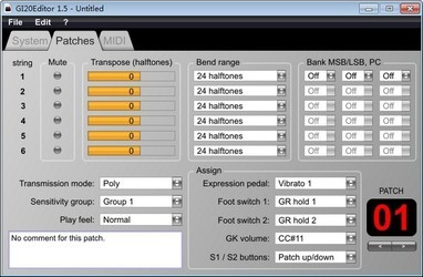 GI20Editor(Midi音乐编辑器)