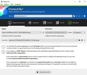 DisplayCAL显示器校色软件