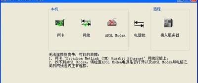宽带故障检测修复工具