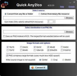 QuickAny2Ico(exe、dll图标提取工具)