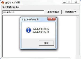 左轮域名解析器