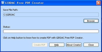 GIRDACFreePDFCreator
