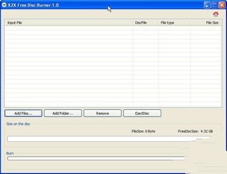 X2XFreeDiscBurner