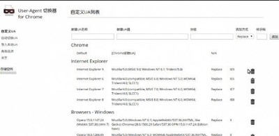 UserAgentSwitcherforChrome