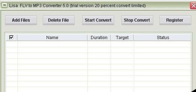 lisasoftFlvtomp3Converter