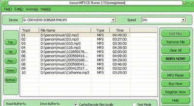  Icesun MP3 CD Burner 2.10 ʽ