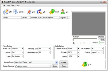 SWF格式转换(iFreeSWFConverter)
