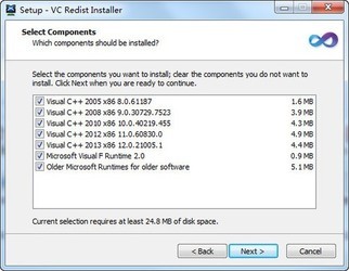 VCRedistInstaller(VC运行库)