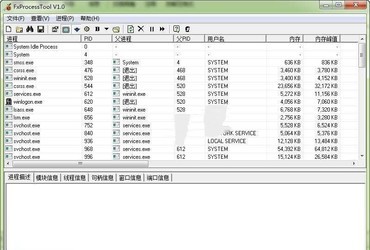 FxProcessTool强力进程管理工具