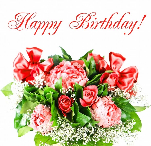 生日快乐鲜花图片